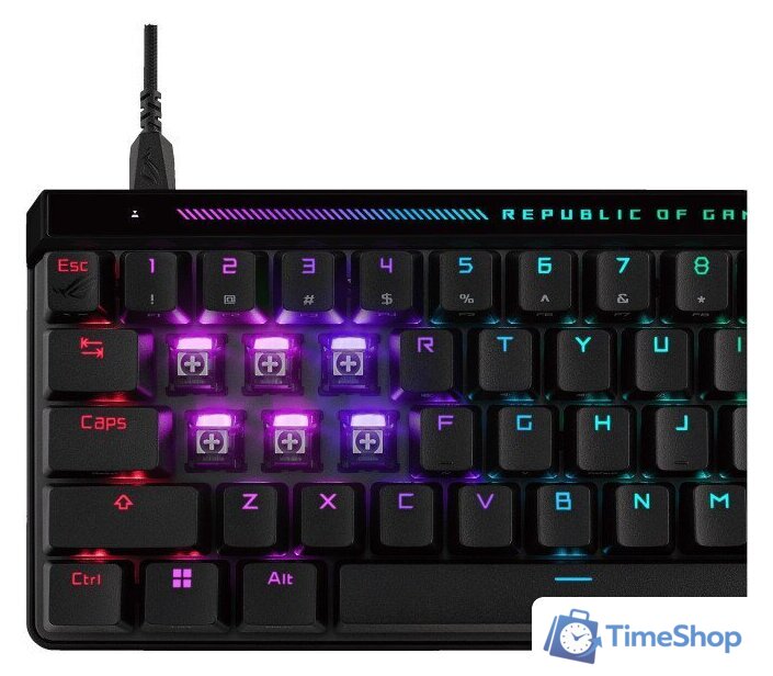 Клавиатура ASUS ROG Falchion Ace HFX (ASUS ROG HFX Magnetic) - Изображение №13 — Интернет-магазин Time-Shop