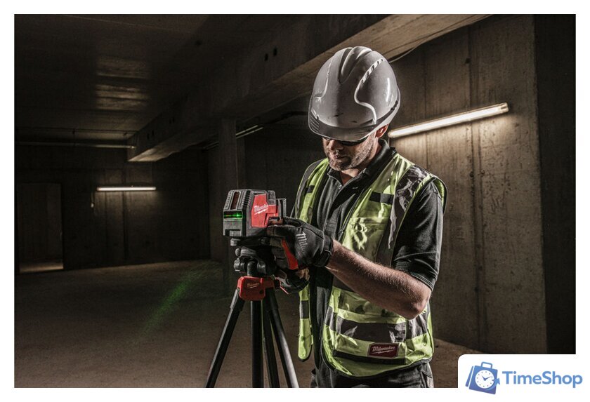 Лазерный нивелир Milwaukee L4 CLLP-301C 4933478099 - Изображение №7 — Интернет-магазин Time-Shop