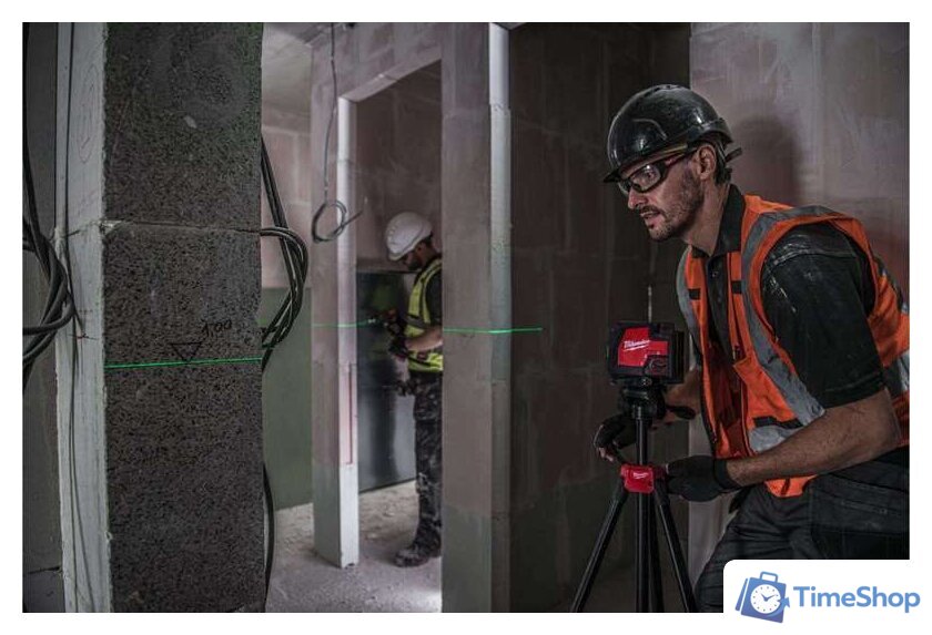 Лазерный нивелир Milwaukee L4 CLLP-301C 4933478099 - Изображение №9 — Интернет-магазин Time-Shop