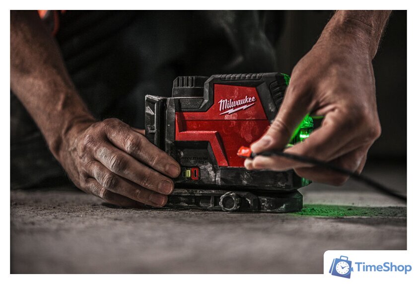 Лазерный нивелир Milwaukee L4 CLLP-301C 4933478099 - Изображение №10 — Интернет-магазин Time-Shop