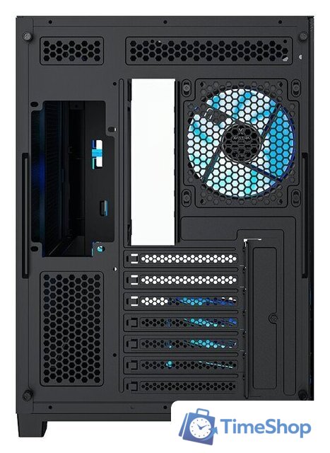 Корпус XASTRA QR500 7ARGB-FM-C10-UC (черный) - Изображение №4 — Интернет-магазин Time-Shop