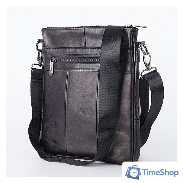 Сумка через плечо Poshete 252-2305-BLK (черный) - Изображение №3 — Интернет-магазин Time-Shop