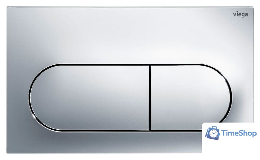 Панель смыва Viega Visign for Life 6 8602.1 (хром) 773 748 - Изображение №2 — Интернет-магазин Time-Shop