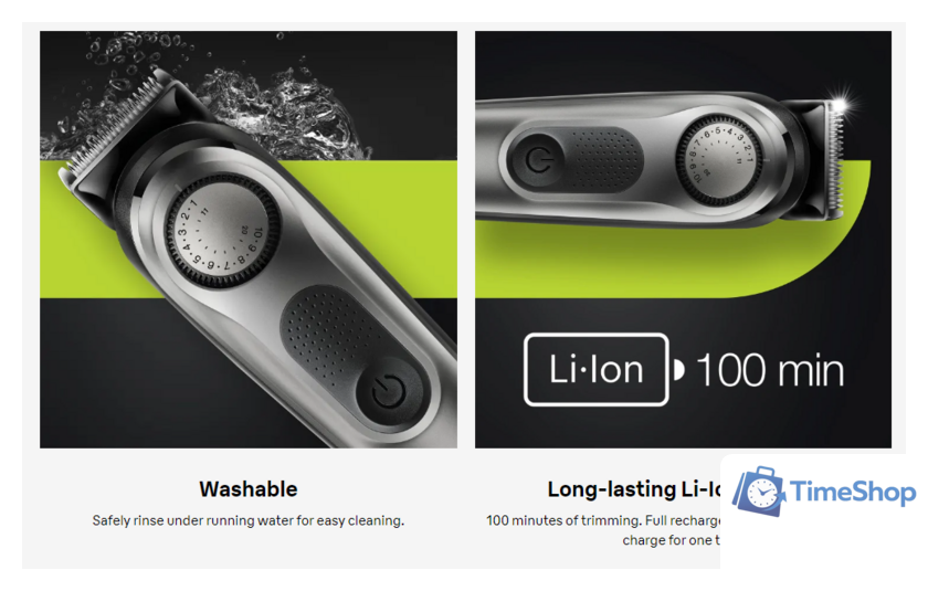 Триммер для бороды и усов Braun BT7320 - Изображение №11 — Интернет-магазин Time-Shop