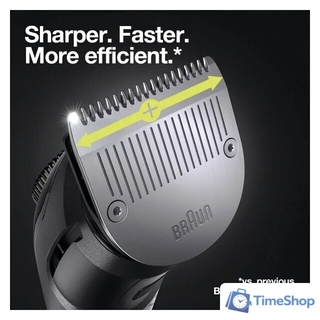 Триммер для бороды и усов Braun BT7320 - Изображение №6 — Интернет-магазин Time-Shop