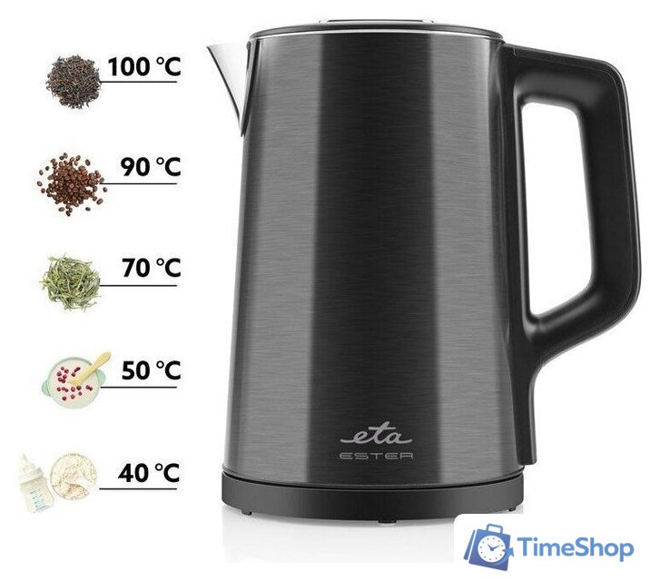 Электрический чайник ETA Ester 4597 90000 black - Изображение №6 — Интернет-магазин Time-Shop