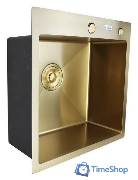 Кухонная мойка MARRBAXX G5050-R G5050-MR (золото) - Изображение №3 — Интернет-магазин Time-Shop