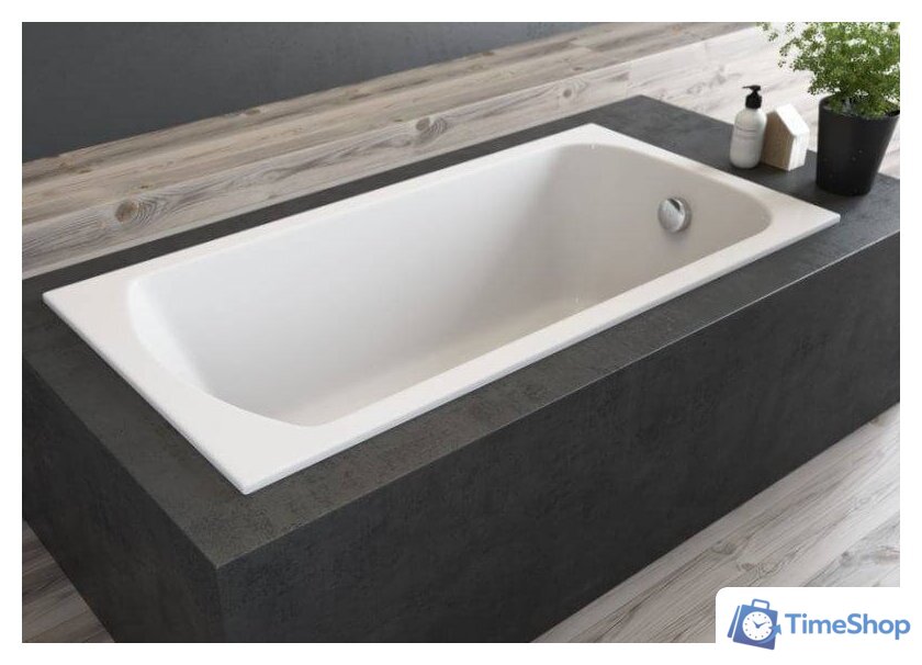 Ванна Polimat Classic Slim 150x70 (c ножками) - Изображение №2 — Интернет-магазин Time-Shop