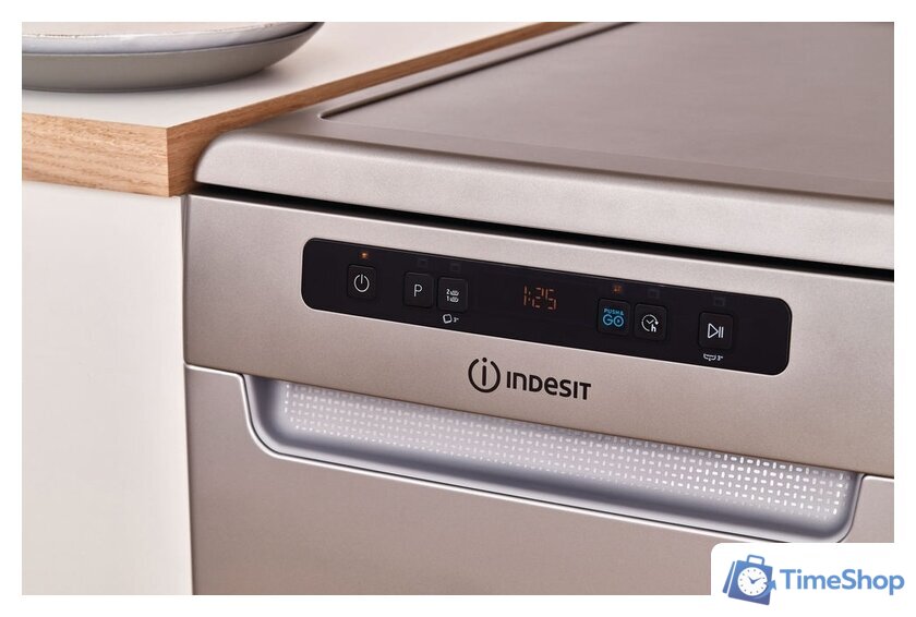 Отдельностоящая посудомоечная машина Indesit DSFO 3T224 C S - Изображение №4 — Интернет-магазин Time-Shop