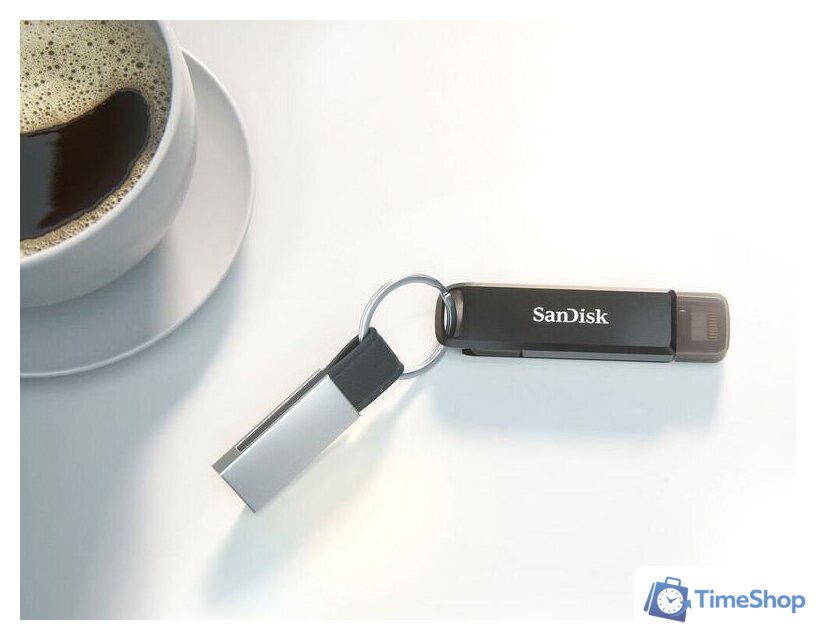 USB Flash SanDisk iXpand Luxe 128GB - Изображение №8 — Интернет-магазин Time-Shop