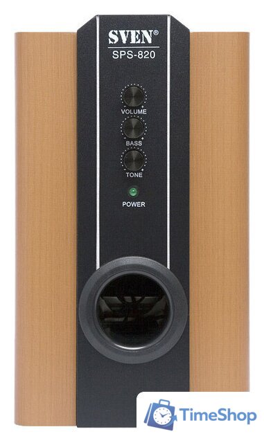 Акустика SVEN SPS-820 (коричневый) - Изображение №8 — Интернет-магазин Time-Shop