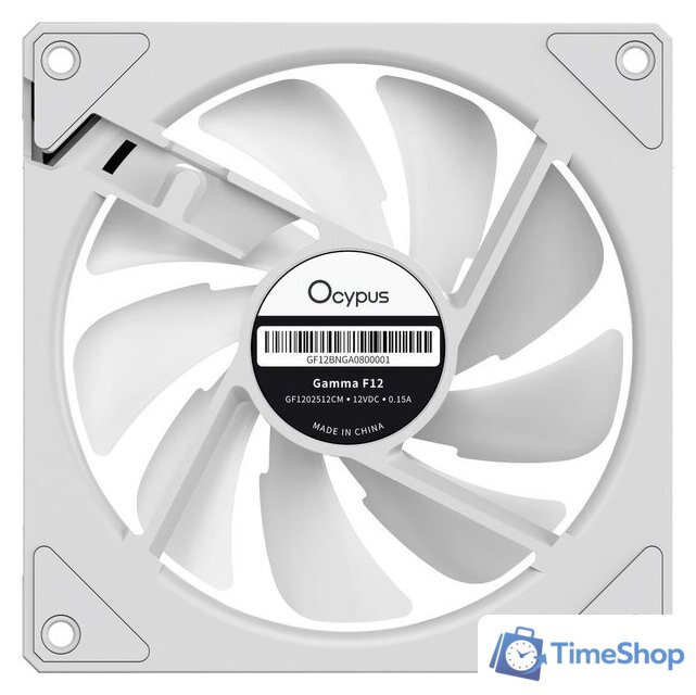 Вентилятор для корпуса Ocypus Gamma F12 WH ARGB Reverse Blade - Изображение №3 — Интернет-магазин Time-Shop