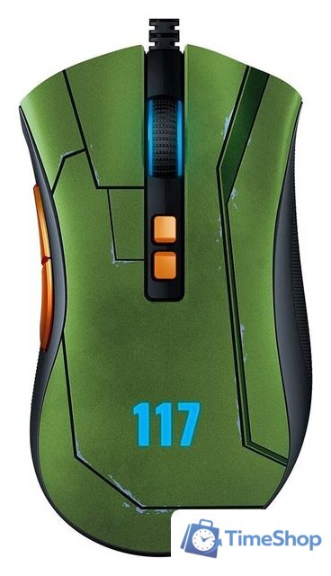 Игровая мышь Razer DeathAdder V2 Halo Infinite - Изображение №1 — Интернет-магазин Time-Shop