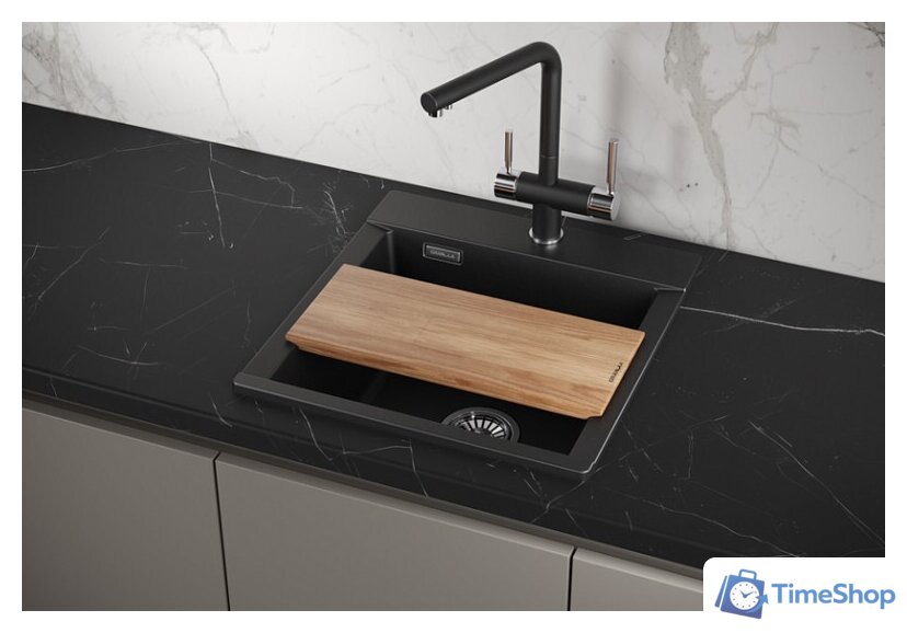 Кухонная мойка Granula ES-4701 (черный) - Изображение №3 — Интернет-магазин Time-Shop