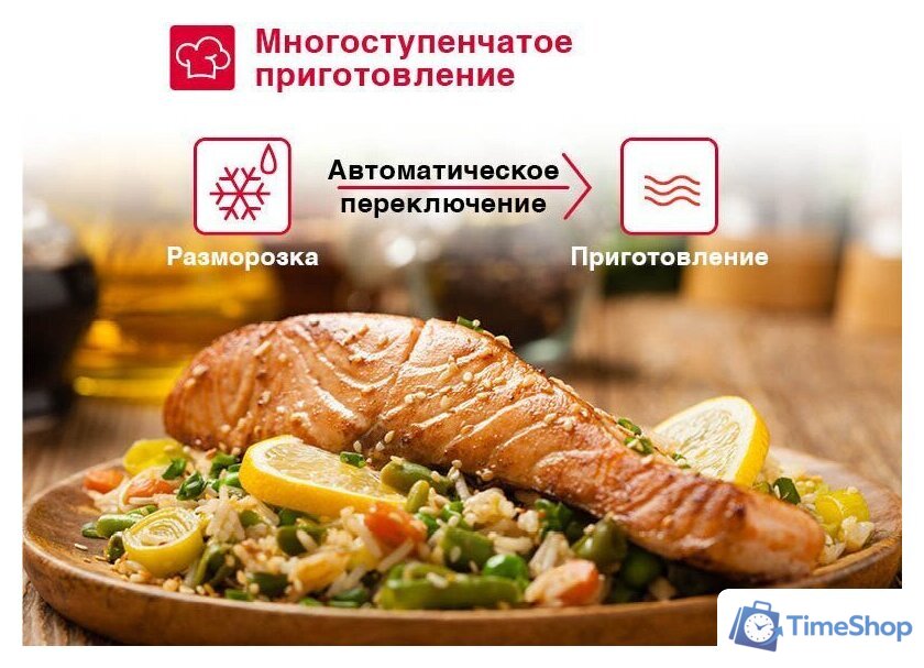 Микроволновая печь Oursson MD2306FDB/SL - Изображение №10 — Интернет-магазин Time-Shop