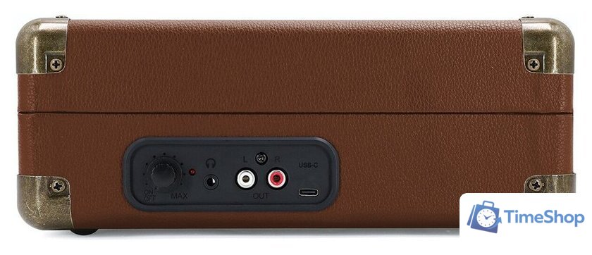 Виниловый проигрыватель Ritmix LP-100 (коричневый) - Изображение №6 — Интернет-магазин Time-Shop