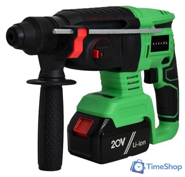 Перфоратор Zitrek ZKCH20FU-Li 084-1070 (с 2-мя АКБ, кейс) - Изображение №3 — Интернет-магазин Time-Shop