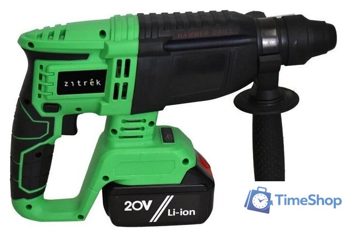 Перфоратор Zitrek ZKCH20FU-Li 084-1070 (с 2-мя АКБ, кейс) - Изображение №4 — Интернет-магазин Time-Shop