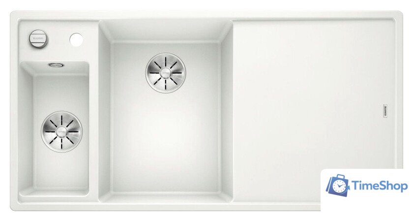 Кухонная мойка Blanco Axia III 6 S (разделочная доска из ясеня, белый) 524647 - Изображение №1 — Интернет-магазин Time-Shop