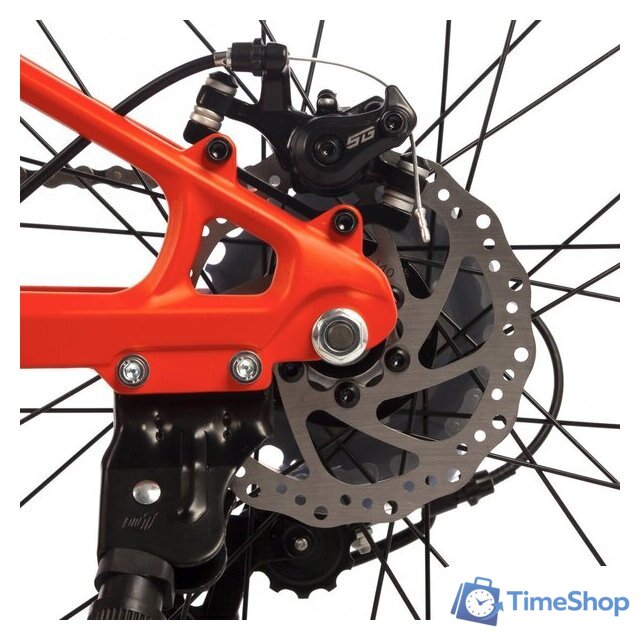 Детский велосипед Novatrack 20 Tiger 20MHD.TIGER.OR4 (оранжевый) - Изображение №4 — Интернет-магазин Time-Shop