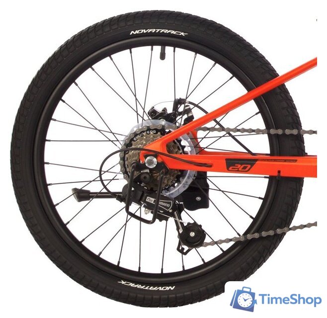 Детский велосипед Novatrack 20 Tiger 20MHD.TIGER.OR4 (оранжевый) - Изображение №8 — Интернет-магазин Time-Shop