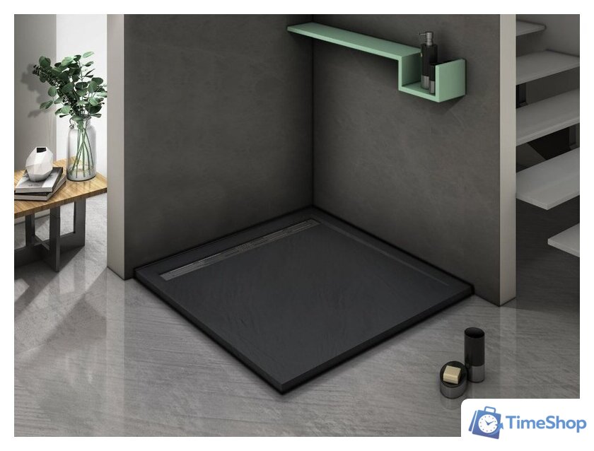 Душевой поддон WeltWasser TRS 90 Stone-BL 90x90 - Изображение №2 — Интернет-магазин Time-Shop