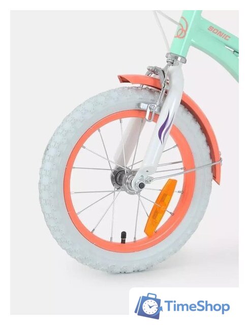 Детский велосипед Rant Sonic 14 (мятный) - Изображение №6 — Интернет-магазин Time-Shop