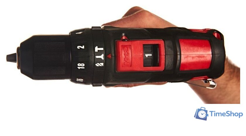 Ударная дрель-шуруповерт Milwaukee M12 BPD-202C 4933441940 (с 2-мя АКБ, кейс) - Изображение №6 — Интернет-магазин Time-Shop