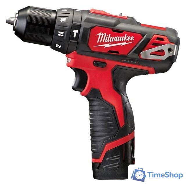 Ударная дрель-шуруповерт Milwaukee M12 BPD-202C 4933441940 (с 2-мя АКБ, кейс) - Изображение №1 — Интернет-магазин Time-Shop