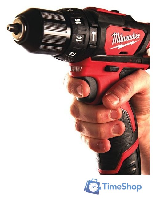 Ударная дрель-шуруповерт Milwaukee M12 BPD-202C 4933441940 (с 2-мя АКБ, кейс) - Изображение №7 — Интернет-магазин Time-Shop