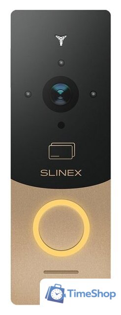 Вызывная панель Slinex ML-20CR HD (черный/золотистый) - Изображение №1 — Интернет-магазин Time-Shop
