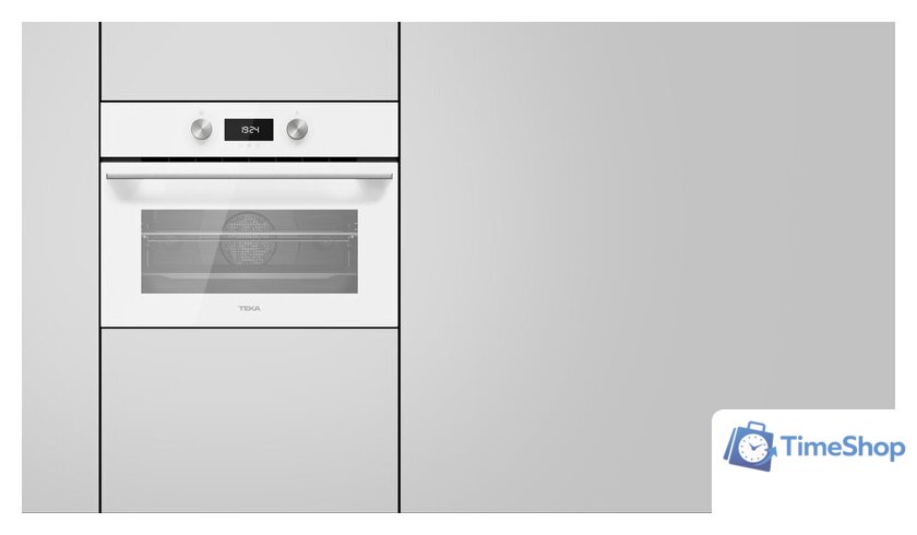 Электрический духовой шкаф TEKA HLC 8400 (белый) - Изображение №7 — Интернет-магазин Time-Shop
