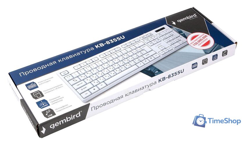 Клавиатура Gembird KB-8355U - Изображение №5 — Интернет-магазин Time-Shop