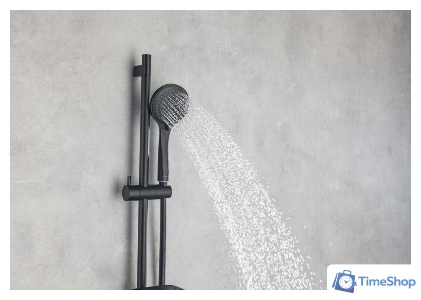 Душевая система  Aquatek Вега AQ1075MB (черный матовый) - Изображение №16 — Интернет-магазин Time-Shop