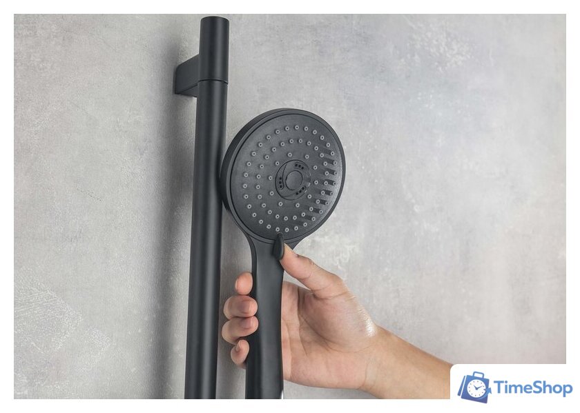 Душевая система  Aquatek Вега AQ1075MB (черный матовый) - Изображение №17 — Интернет-магазин Time-Shop