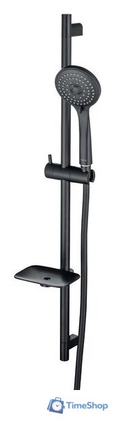 Душевая система  Aquatek Вега AQ1075MB (черный матовый) - Изображение №2 — Интернет-магазин Time-Shop