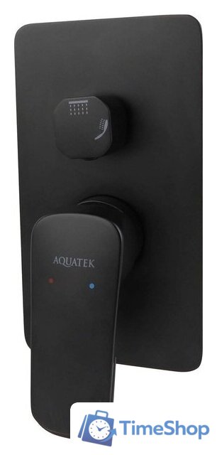 Душевая система  Aquatek Вега AQ1075MB (черный матовый) - Изображение №5 — Интернет-магазин Time-Shop