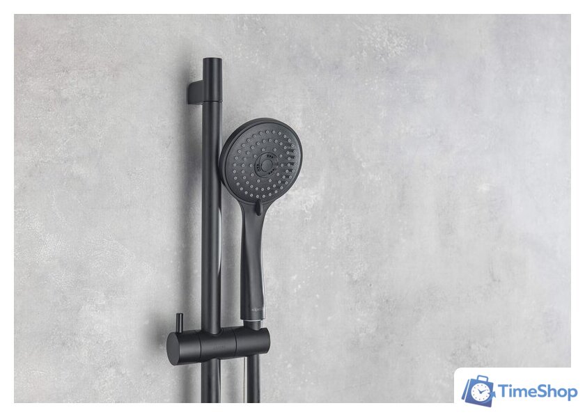 Душевая система  Aquatek Вега AQ1075MB (черный матовый) - Изображение №10 — Интернет-магазин Time-Shop