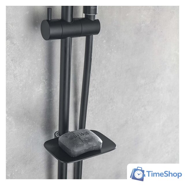 Душевая система  Aquatek Вега AQ1075MB (черный матовый) - Изображение №13 — Интернет-магазин Time-Shop