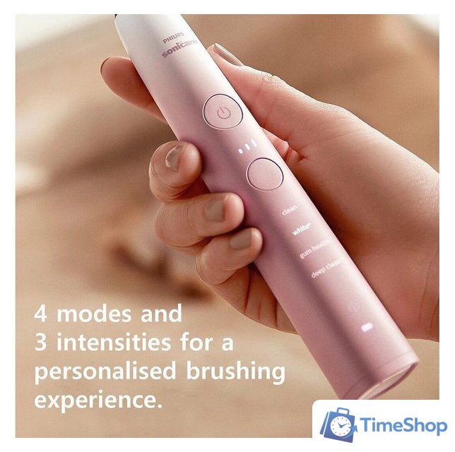 Электрическая зубная щетка Philips Sonicare DiamondClean Series 9000 HX9911/84 - Изображение №4 — Интернет-магазин Time-Shop