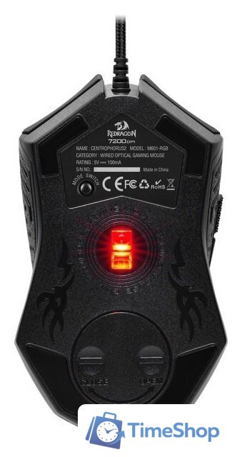 Игровая мышь Redragon Centrophorus 2 - Изображение №9 — Интернет-магазин Time-Shop