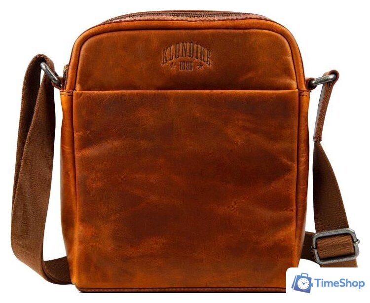 Мужская сумка Klondike 1896 Digger Jake KD1047-04 (коньячный) - Изображение №1 — Интернет-магазин Time-Shop