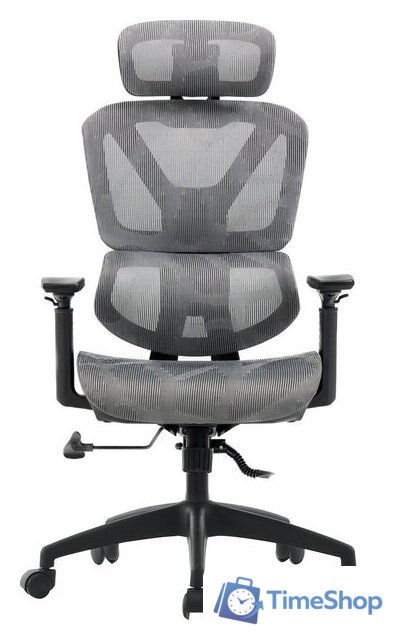Офисное кресло Mio Tesoro Оскар AF-C4226 (серый рисунок) - Изображение №2 — Интернет-магазин Time-Shop