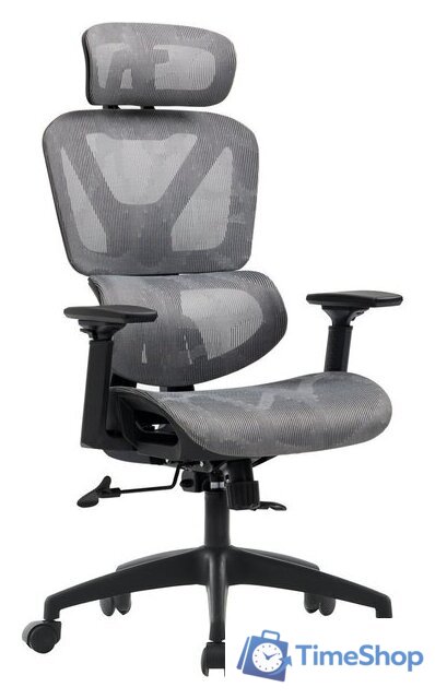 Офисное кресло Mio Tesoro Оскар AF-C4226 (серый рисунок) - Изображение №1 — Интернет-магазин Time-Shop