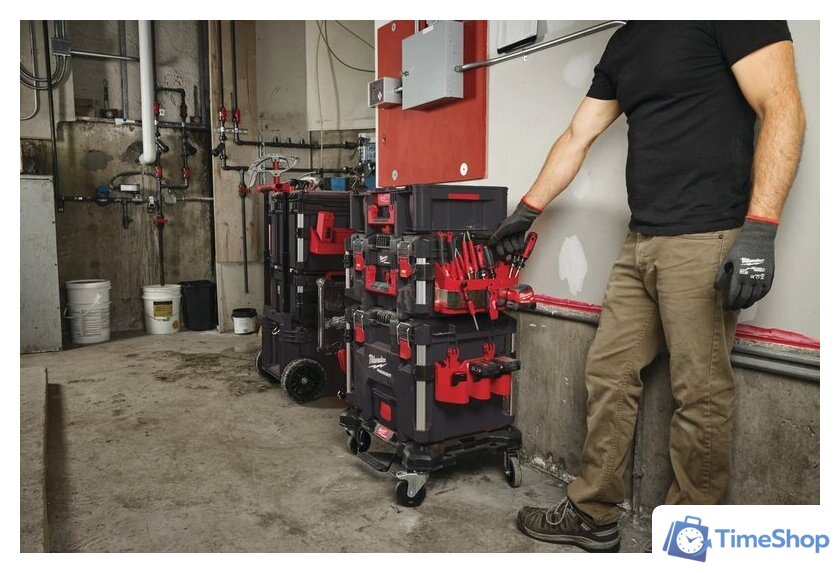 Боковой держатель для ящика Milwaukee 4932498649 - Изображение №6 — Интернет-магазин Time-Shop