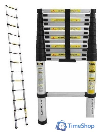 Лестница Алюмет ST-3.8 (13 ступеней) - Изображение №2 — Интернет-магазин Time-Shop