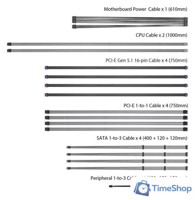Блок питания ASUS Pro WS PRO-WS-3000P - Изображение №11 — Интернет-магазин Time-Shop