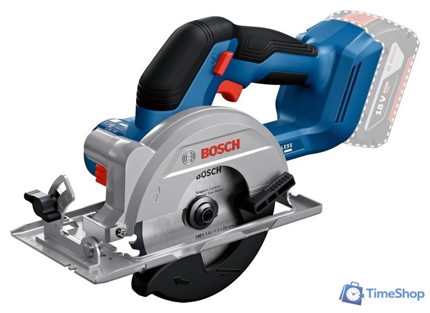 Дисковая (циркулярная) пила Bosch GKS 18V-51 Professional 06019M3120 (без АКБ) - Изображение №1 — Интернет-магазин Time-Shop