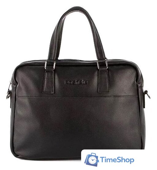 Мужская сумка Poshete 253-7090-43-BLK (черный) - Изображение №1 — Интернет-магазин Time-Shop