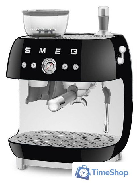 Рожковая кофеварка Smeg EGF03BLEU - Изображение №4 — Интернет-магазин Time-Shop